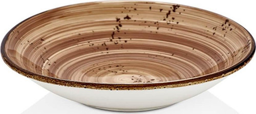 - Flavor - FL-25-CK - Çukur Tabak - 25 cm - 1000 cc - Vintage 6 Adet