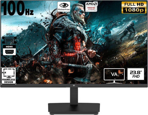 H24V27 23.8" 100 Hz (Hdmı+ Vga) 1920×1080 Amd Freesync Full Hd Flat Monitör