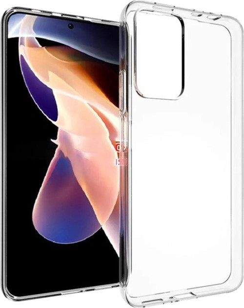 Xiaomi Redmi Note 11 Pro Plus ile Uyumlu Kapak 1mm Süper Silikon Şeffaf Kılıf