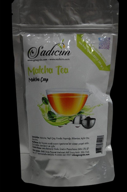 Matcha Tea (Matcha Çayı) 80 Gr Süzen Poşet