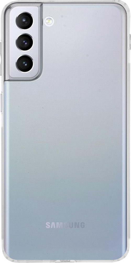 Samsung Galaxy S21 Plus Kapak Kamera Korumalı Tıpalı Şeffaf Silikon Kılıf
