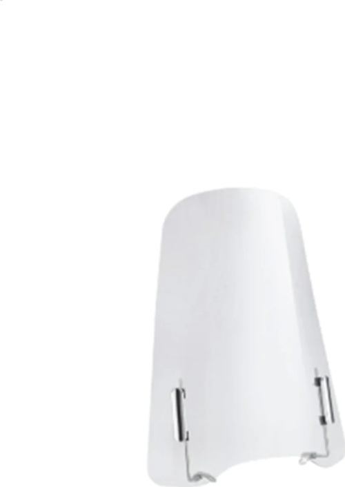 Siperlik Camı Büyük 48.5 X 52 Cm Spacy110 Fızy125 Scooter Cbf150 Cb125e Ybr125 35mm