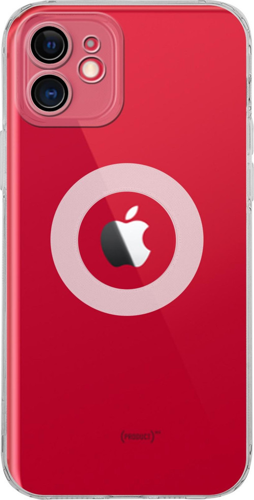 Apple iPhone 11 ile Uyumlu Kapak Lens Koruması Kapalı Logo Kısmı Açık Şeffaf Silikon Kılıf