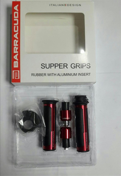 Motospartan Elcik Takımı Denge Topuzlu Modifiye Kırmızı Barracuda Tipi