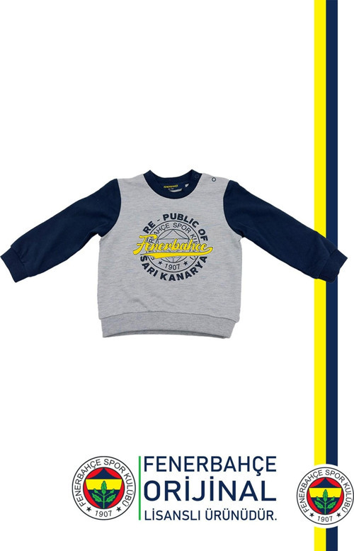 Orijinal Lisanslı Lacivert Bebek Sweat
