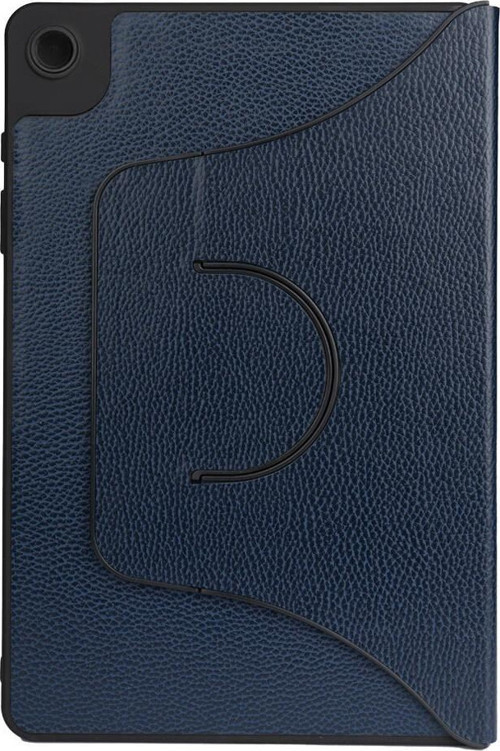 Samsung Galaxy Tab A9 SM-X110 Kılıf Yatay ve Dikey Standlı Dönebilen Silikonlu Fest Kılıf
