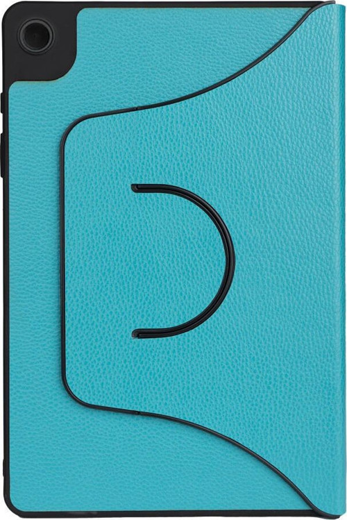 Samsung Galaxy Tab A9 SM-X110 Kılıf Yatay ve Dikey Standlı Dönebilen Silikonlu Fest Kılıf