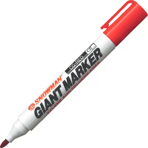 CG-12 PERMANENT MARKÖR KOLİ KALEMİ YUVARLAK UÇ SİYAH