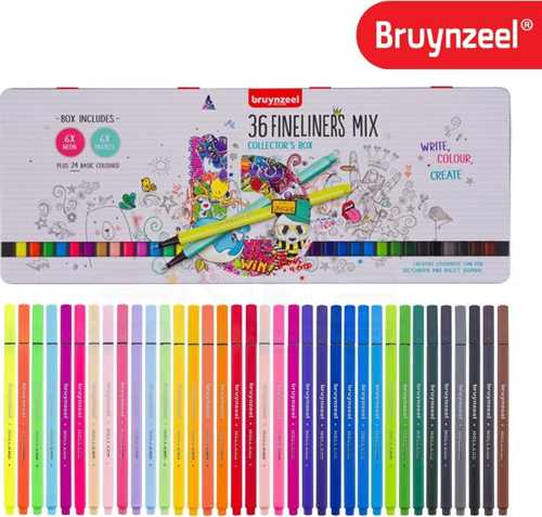 Fineler İnce Uçlu Keçeli Kalem 36lı Set 0.4mm 60241036