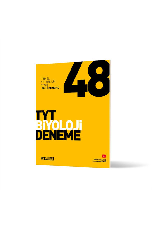 Hız Yayınları Tyt 48 Li Biyoloji Deneme Hız Yayınları
