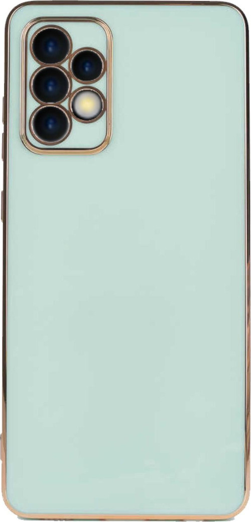 Samsung Galaxy A23 Kapak Kamera Korumalı Lazer Kesim Lüx Silikon Kılıf - Turkuaz
