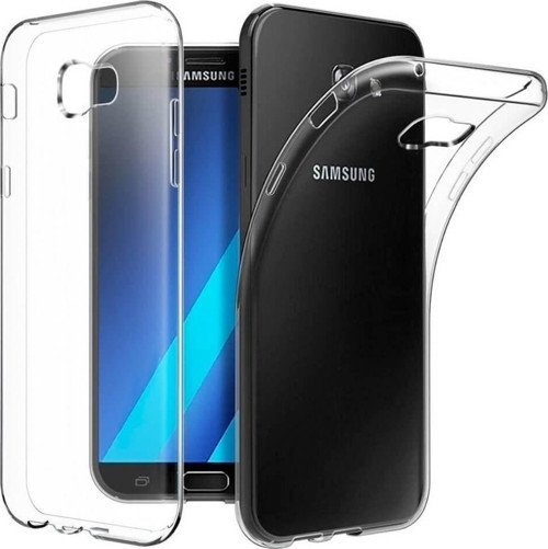 Samsung J7 Prime Kılıf Şeffaf Silikon Kapak ve Ekran Koruyucu Set