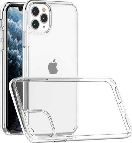 Apple iPhone 11 Pro Max Kapak Sert Silikon Şeffaf Kılıf