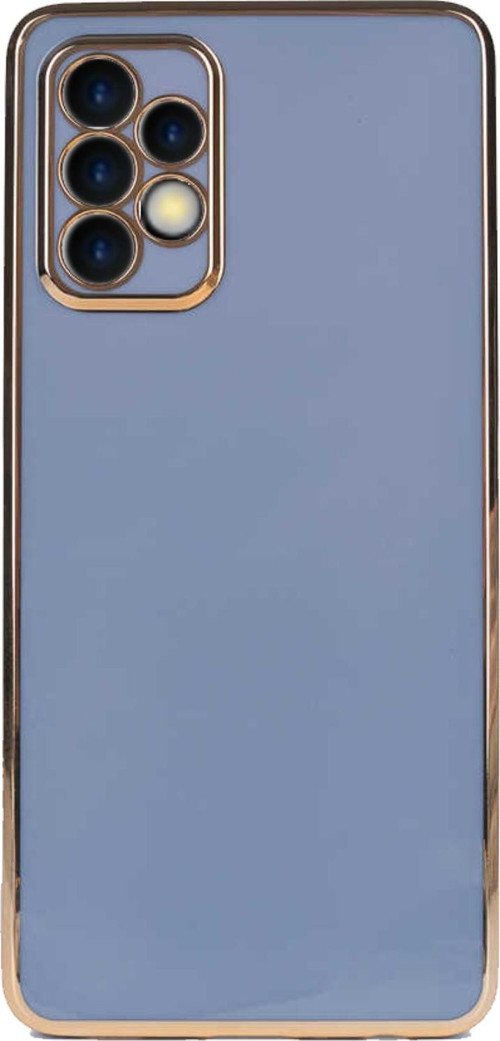 Samsung Galaxy A53 5G Kapak Kamera Korumalı Lazer Kesim Lüx Silikon Kılıf - Petrol Mavisi