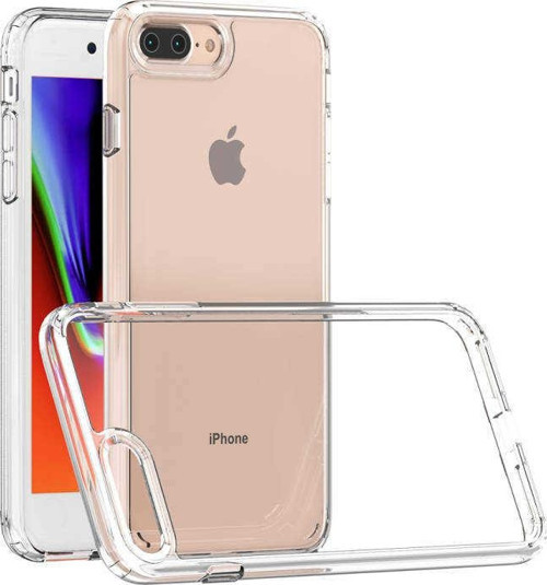 Apple iPhone 7 Plus Kapak Sert Silikon Şeffaf Kılıf
