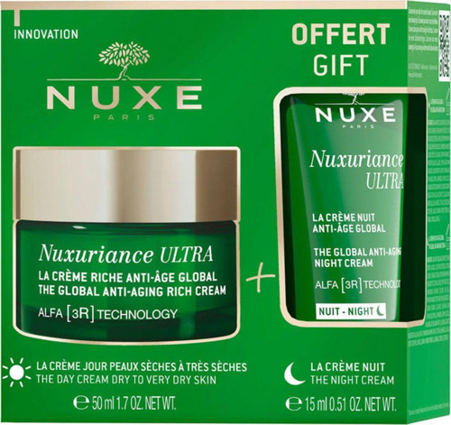 Nuxuriance Ultra Anti Aging Rich Cream 50 ml + Gece Kremi 15 ml Hediye