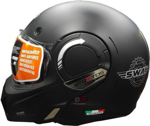 Sw 907 Stratos 180 Çene Açılır Motosiklet Kaskı