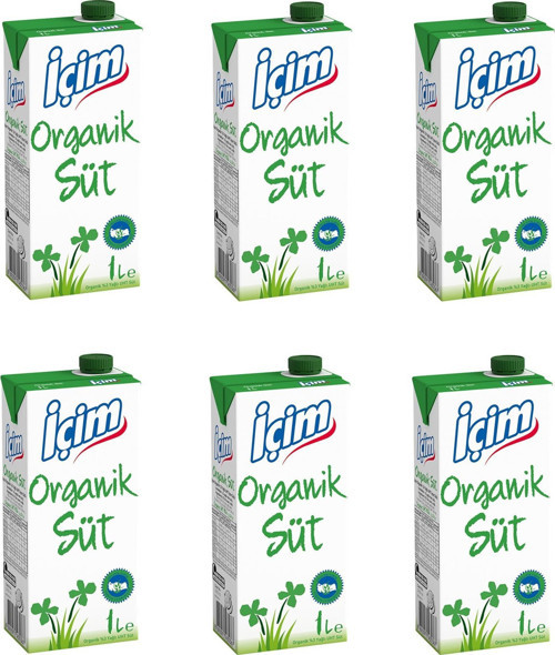 Organik Süt 1 Lt X 6 Adet