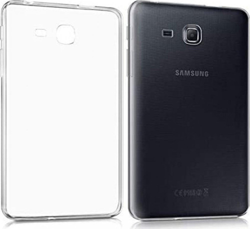 Samsung Galaxy Tab A SM-T280 Kılıf Şeffaf Yumuşak Süper Lüx Esnek Renksiz Silikon Kapak