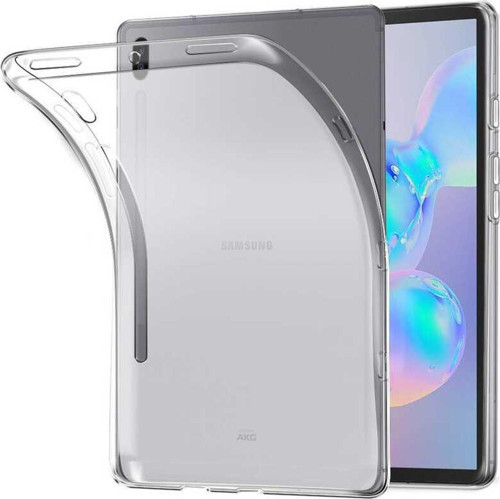 Samsung Galaxy Tab S7 Plus Kılıf Şeffaf Yumuşak Süper Lüx Esnek Renksiz Silikon Kapak