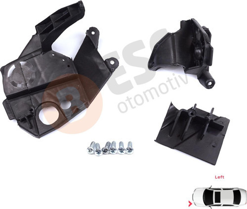 Peugeot 3008 5008 MK2 2016-2024 9814255880 İçin Sol Ön Far Ayak Tamir Seti