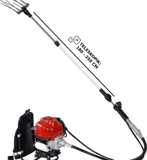 Olivegreen 500 Benzinli Motorlu Taraklı Zeytin Hasat Makinesı 2.6 Hp