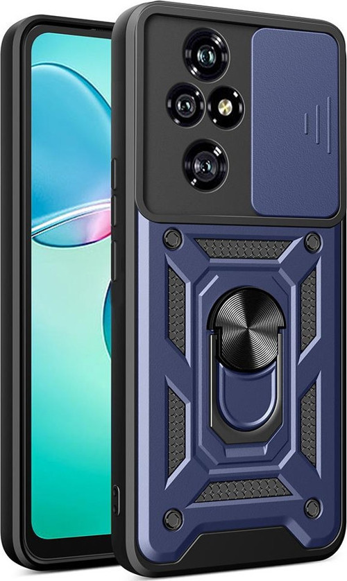 Honor 200 Pro Kılıf Magnetik Standlı Kamera Korumalı Sürgülü Vega Tank Kapak
