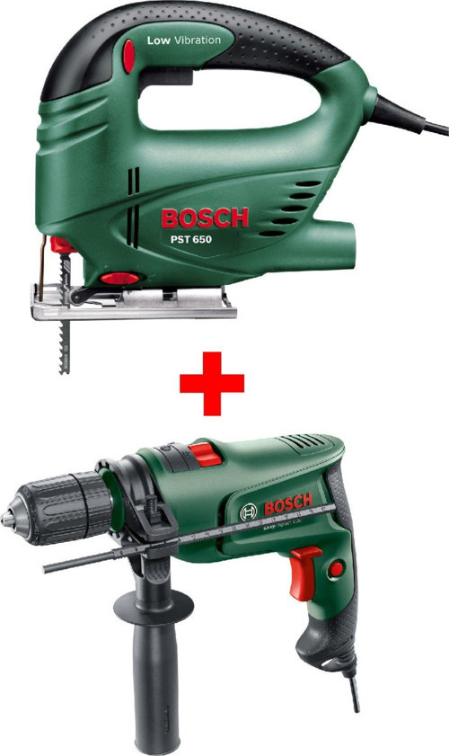 Dekupaj Testere Makinesı Pst 650 + Darbeli Matkap Easyimpact 600 + Matkap Ucu Seti