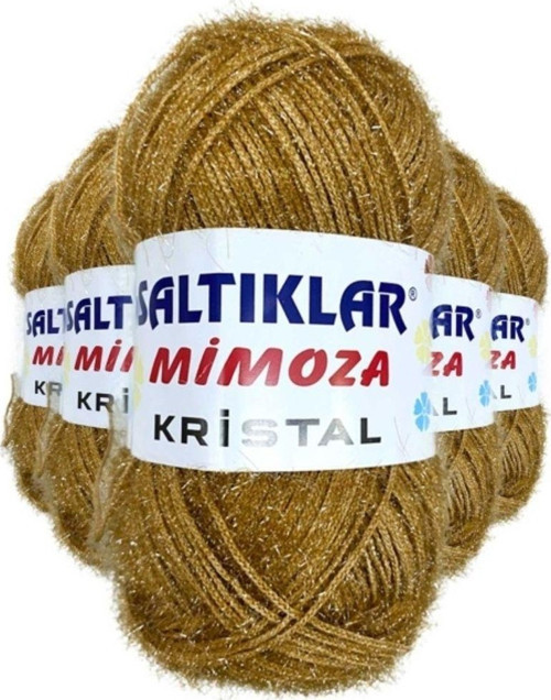 5 Adet Mimoza Kristal Işıltılı Şal Patik Yelek İpi 54