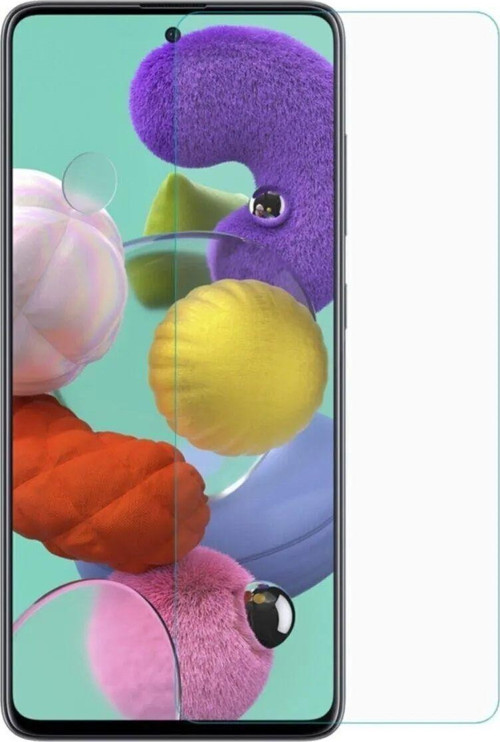 Galaxy A51 Uyumlu Ekran Koruyucu 9H Sert Temperli Kırılmaz Cam Koruma Şeffaf