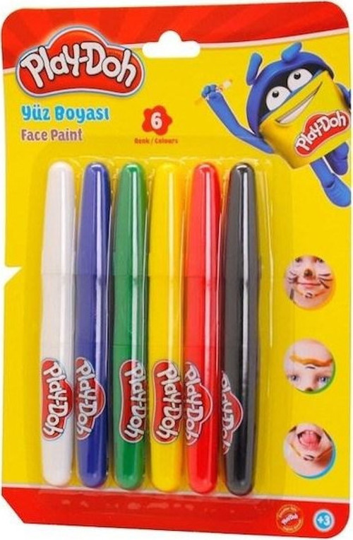 Yüz Boyası 6 Renk Yu001