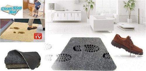 Çamaşır Makinesinde Yıkanabilir Kir Toz Emici Mikrofiberli Paspas