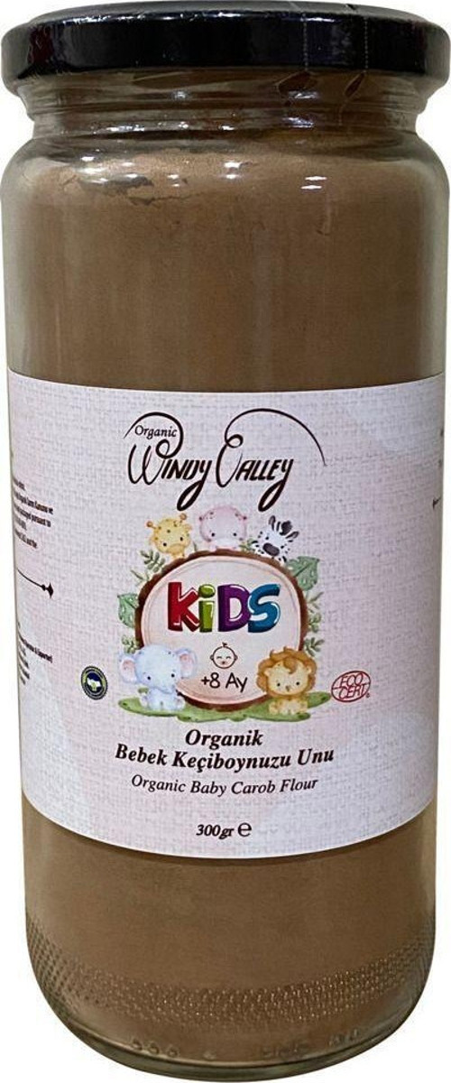 Organik Bebek Keçiboynuzu Unu +8 Ay 300 Gr Ecocert Sertifikalı