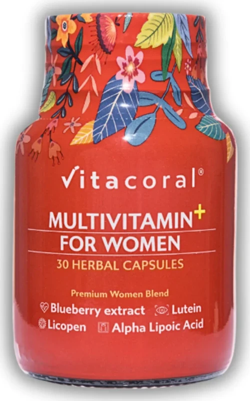 Multivitamin For Women 30'lu Bitkisel Kapsül - Vitaminler Ve Mineraller Içeren Besin Takviyesi
