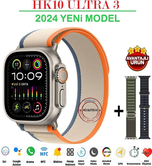 Hk10 Ultra3 Geli̇Şti̇Ri̇Lmi̇Ş Çi̇Ft Çeki̇Rdek İşlemci̇-Yapay Zeka-3D Grafi̇K Motoru-Amoled Ekran ( Gen5 )