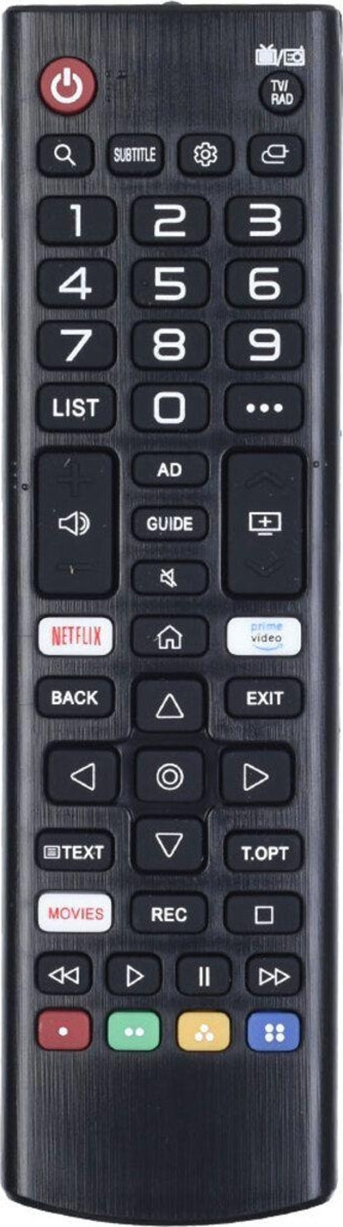 Lg Prime Video-Netflix-Movies Tuşlu Led Tv Kumanda Hob2999 Tr-505