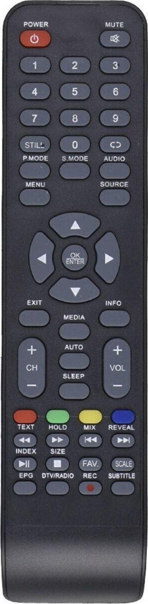 Onvo Uyumlu Lcd Kumandası (Mapp-1191 Hy-8024) Tnx-T-1239