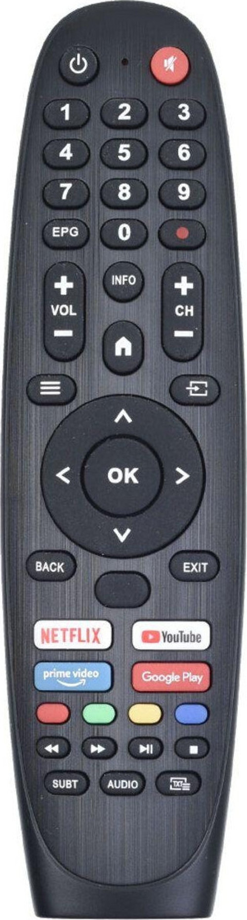 Onvo-Profilo-Saba-Netflix-Youtube-Prime Video Tuşlu Ses Komutsuz Kumanda Htk345 Tr-806