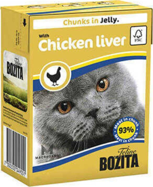 Tahılsız Tavuklu Cigerli Yetişkin Kedi Konservesi 370 Gr * 8 Adet