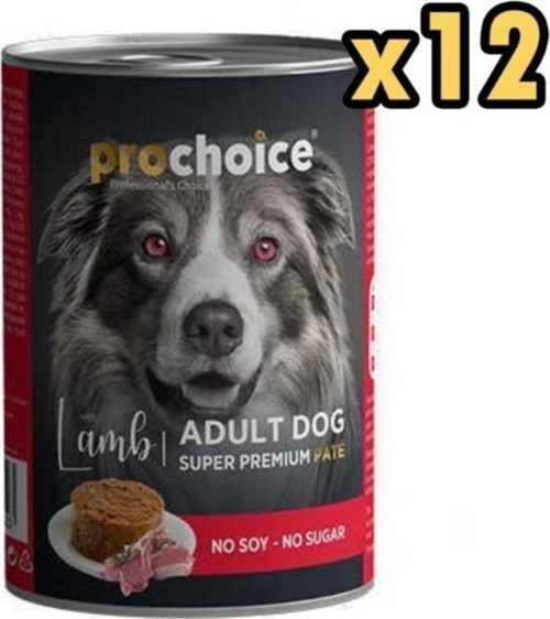 Pro Choice Adult Kuzulu Yetişkin Köpek Konservesi 400 Gr (12 Adet)