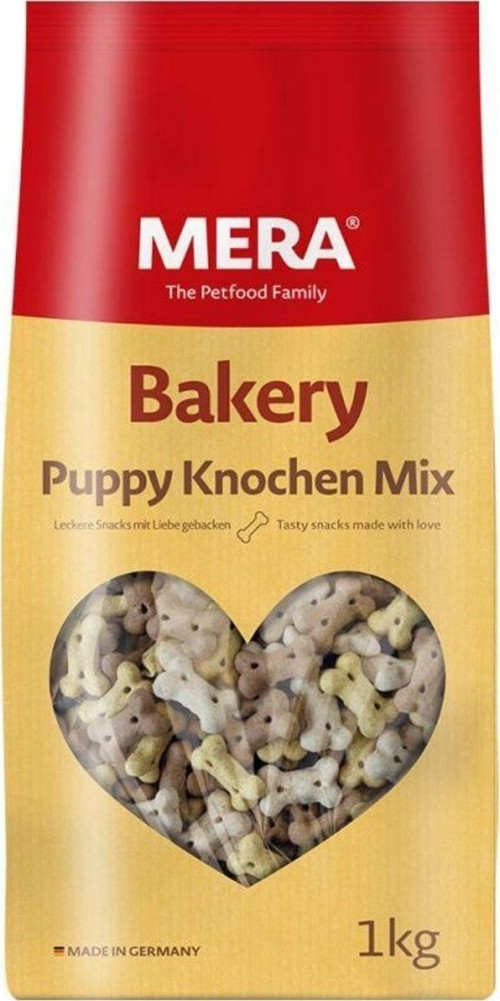 Bakery Puppy Knochen Mix Kemik Şekilli Yavru Köpek Eğitim Ödül Bisküvisi 1 Kg