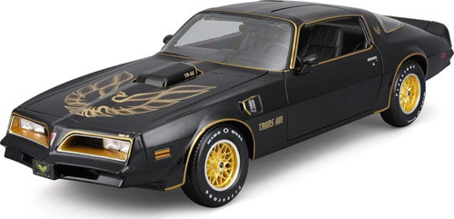1:18 1978 Pontiac Firebird Trans Am Model Araba 31464 - Siyah