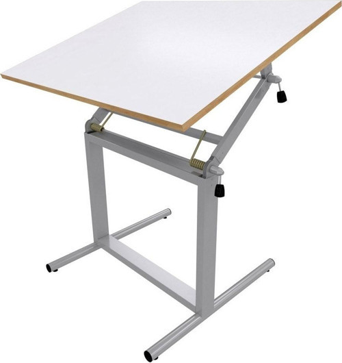 100X150 Cm Ahşap Tablalı Teknik Proje Çizim Masası Profesyonel Çizim Masası Ayak+Tabla