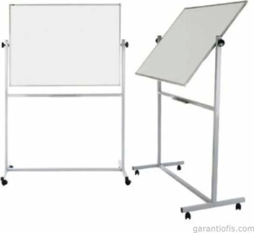 Pan 570 Mıknatıslı Yüzey Yazı Tahtası Brifing Mobil (360 Derece Dönerli - 90X120 Cm)