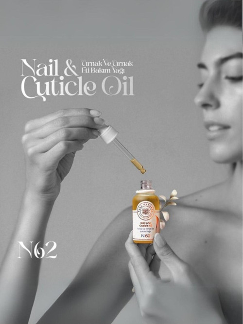 N62 Tirnak Ve Tirnak Eti̇ Bakim Yaği %100 Doğal Nail And Cuticle Care Oil