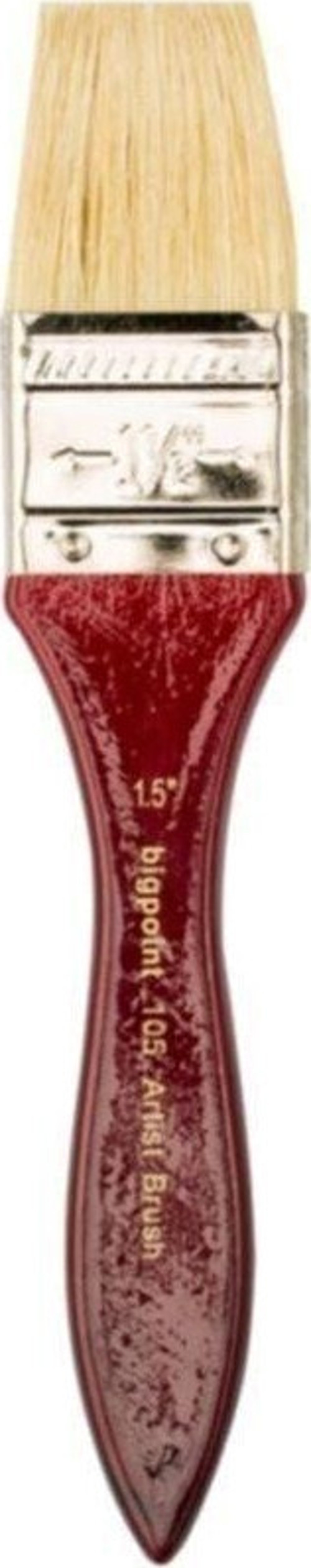 105 Serisi Doğal Kıl Yassı Zemin Fırçası No 1.5" 1 Adet