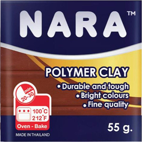Polimer Kil 55 Gram Chocolate Brown - Çikolata Kahverengi Polymer Clay Pm04
