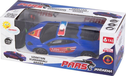 Uzaktan Kumandalı Pilli Jandarma Aracı Yarım Fonksiyon 1/24 Ölçek Dmn2019J 0199