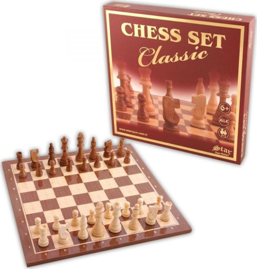 Star Chess Set Classic Büyük Satranç Takımı