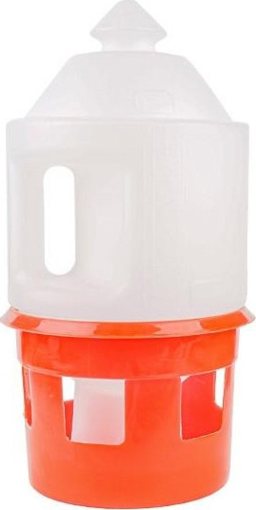 Güvercinlere Özel Plastik Yer Suluğu 5 Lt Kulplu